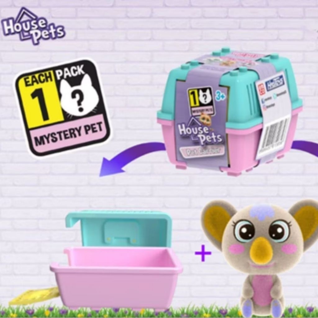 Mainan pet shop emco house pets carrier