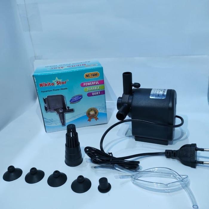 Pompa Air Celup Aquarium Aquascape Akuarium AQUAMAN WP 1600 K 1600K - NS 1600 1500L/H