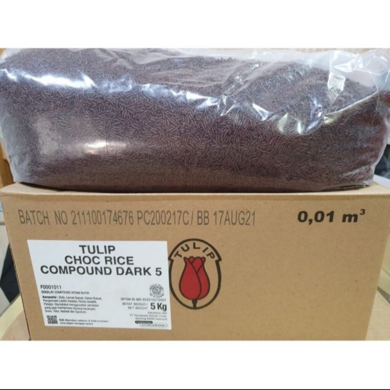 (VIVESSA) Coklat Meses Tulip Ceres 1kg Rasa Menarik
