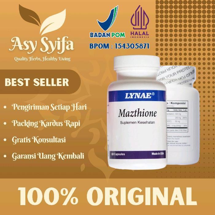 LYNAE MAZTHIONE - 60 KAPSUL BPOM