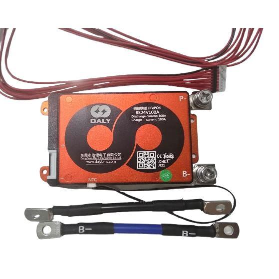 BMS DALY Lifepo4 8s 24V 60A 100A 24Volt Lifepo 4 Lithium Batre Sepeda motor Listrik