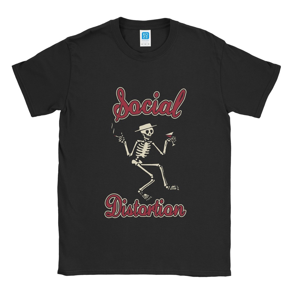 (COD) Baju Kaos Band Social Distortion Bademeister