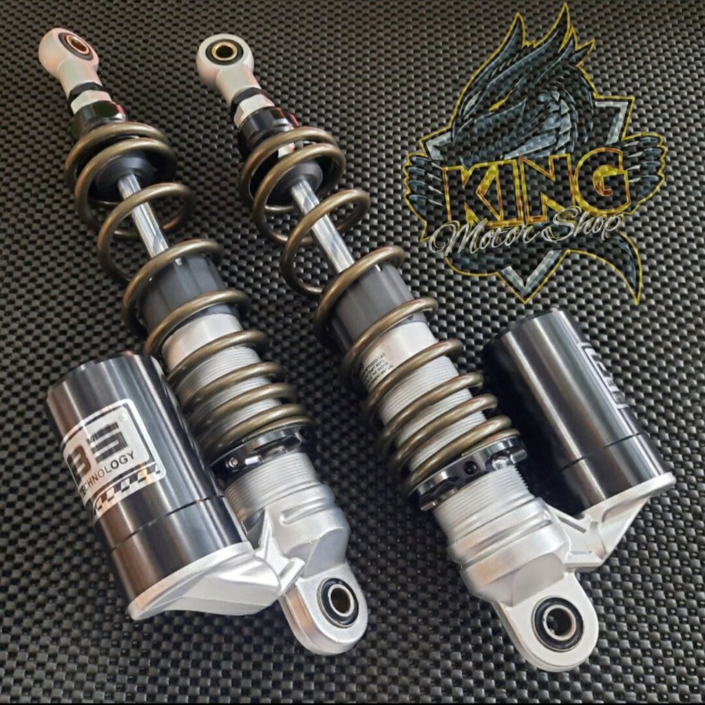 Shock tabung bawah DBS 844 PREMIUM 340mm klik rebound fungsi