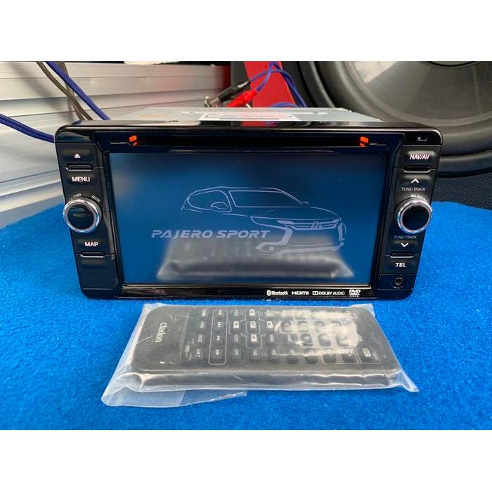 head unit Clarion Ori Pajero Sport 2018