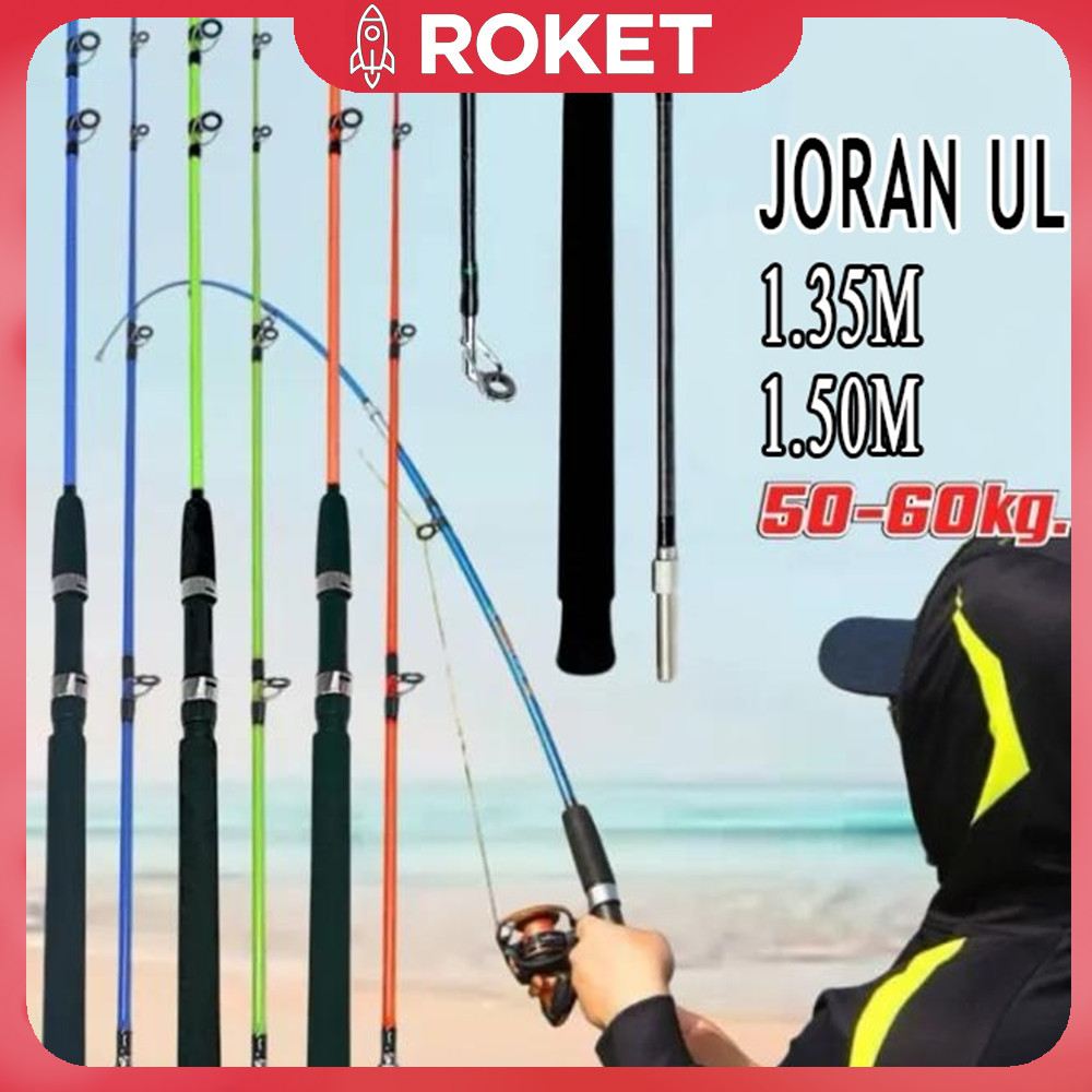 (COD) joran ul lentur dan kuat / joran pancing carbon asli kuat / joran carbon murah kuat / joran mu