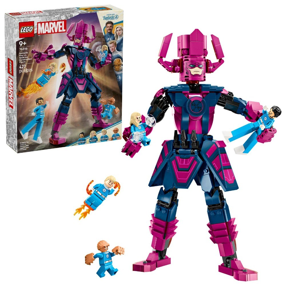 LEGO Marvel Fantastic Four Vs. Galactus Construction Figure 76316 for Boys and Girls Aged 9 Plus 427