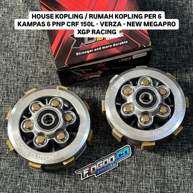 HOUSE KOPLING RUMAH KOPLING PER 6 KAMPAS 6 PNP CRF 150L VERZA NEW MEGAPRO PER 6 CRF XGP RACING