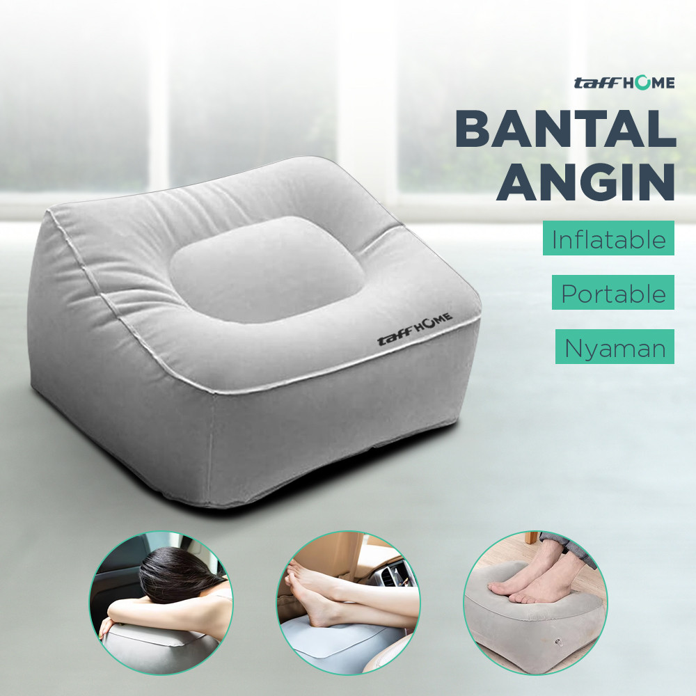 Bantal Angin Kaki PVC Inflatable Relaxing Pillow - Bantal Angin Kaki PVC - Bantal Angin Pijat Kaki -