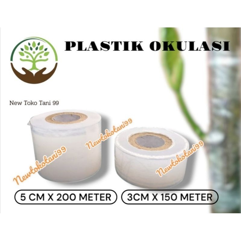 ( 10 roll ) pita okulasi / plastik okulasi / plastik grafting 3cm 5cm