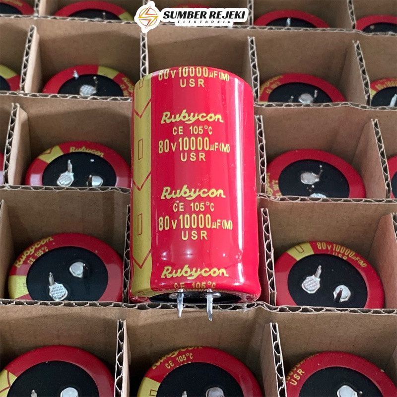 Elco Rubycon 10000UF 80V Original USR
