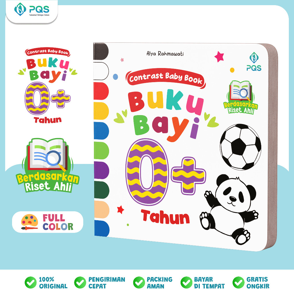ABC BOOKS - Buku Bayi Bergambar usia 0+