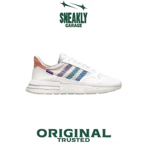 Sepatu Commonwealth x adidas ZX 500 RM Orchard Tint  Sneakers Unisex