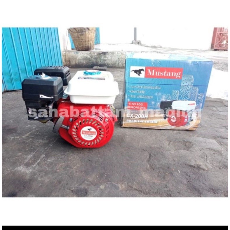 MESIN MOTOR ENGINE PENGGERAK asahi JEPANG mesin penggerak bensin/ Mesin bensin/ MUSTANG GX200