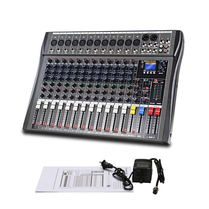 Amplifier dan Mixer Digital Reverb Profesional MOREFAND untuk Kinerja Ekuilibrium Grup Pernikahan Su