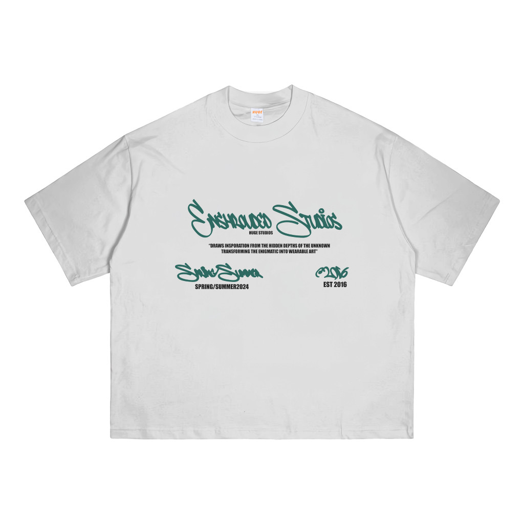 Huge Tshit Boxyfit Tshirt Boxy Heavyweight huge studios