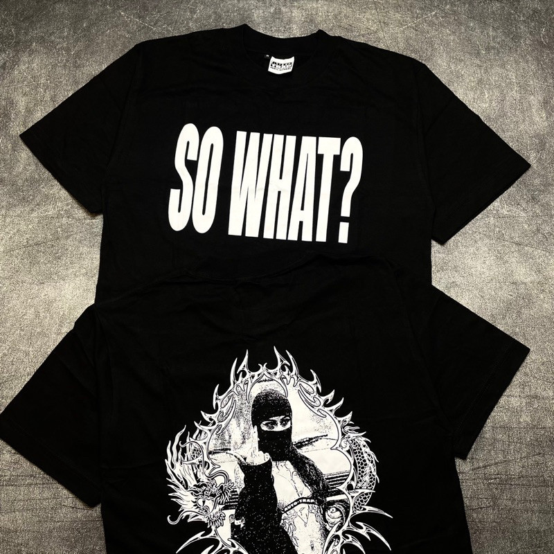 Tshirt AUTO TRAP - SO WHAT? Tebal