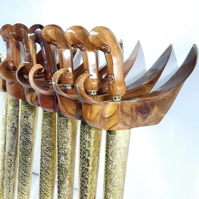 Set Warangka Handle Mendak Pendok Keris Ladrang Solo KF