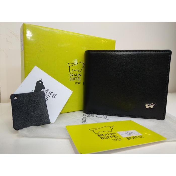 dompet pria braun buffel black original BERKUALITAS