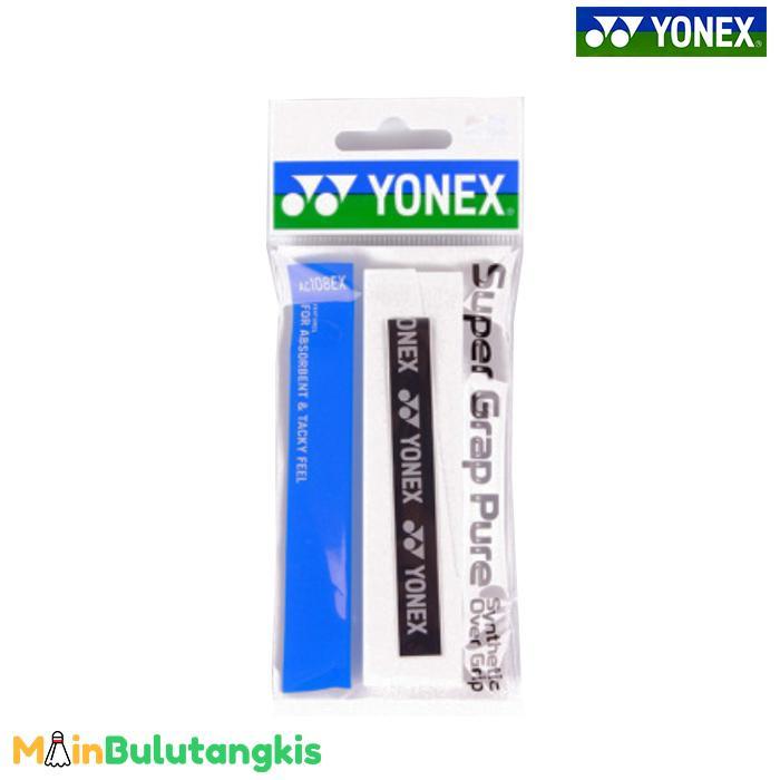 Grip Raket Badminton YonexSP AC 108 EX Original - Putih