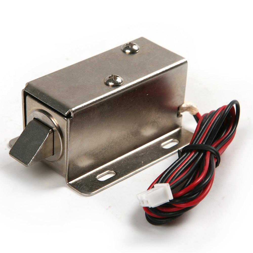 12V Electronic Lat Lock Cat Door Gate Electric Release Assembly Solenoid Big Electric Lock