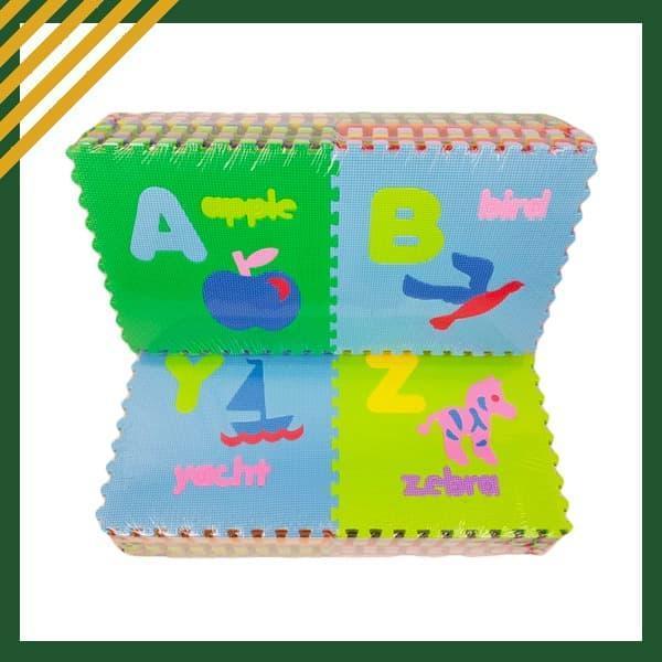 Karpet Evamat Puzzle Abjad Gambar