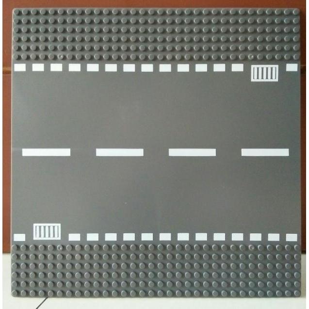 Baseplate Jalan Street Race Alas Tatakan Lego Lintasan Lurus