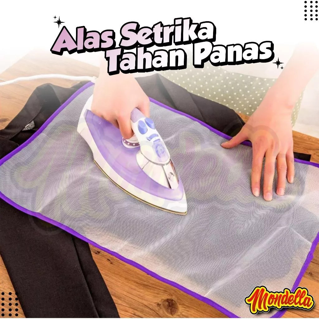 Alas Kain Jaring Setrika Baju Anti Panas Pelapis Strika Pakaian Alas Tatakan Gosokan Baju Ironing Ma