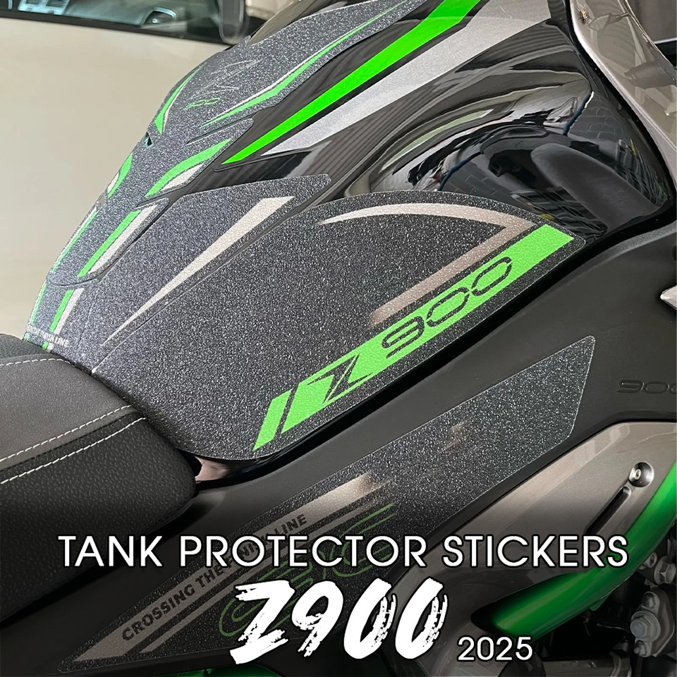 for KAWASAKI Z900 Z900SE 2025- Frosted Decorative Stickers Z900 SE Paint Protection Sticker Z 900 Z9