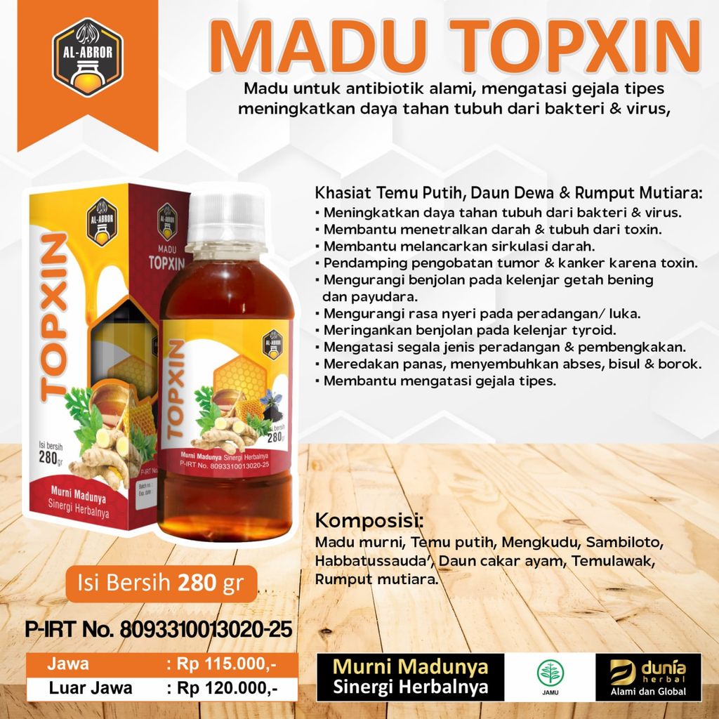 Obat Herbal Kelenjar Getah Bening Tiroid Benjolan Bawah Dagu Tyroid - Madu Topxin .