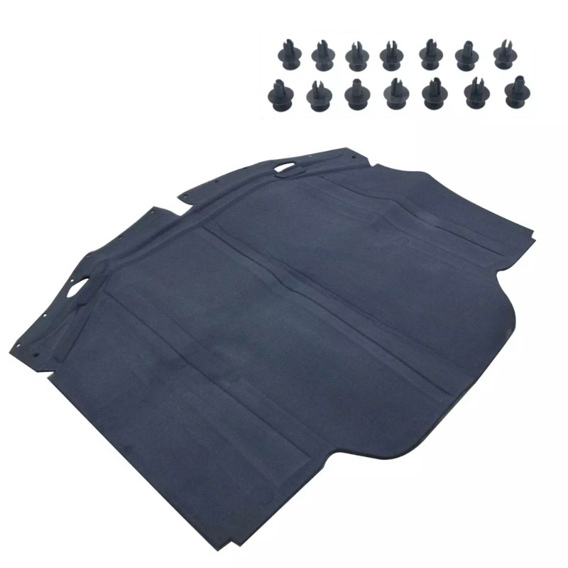 Car Front Hood Engine Sound ulation Pad Soundproof Cotton Mat for Mercedes-Benz 300SL 500SL 600SL R1