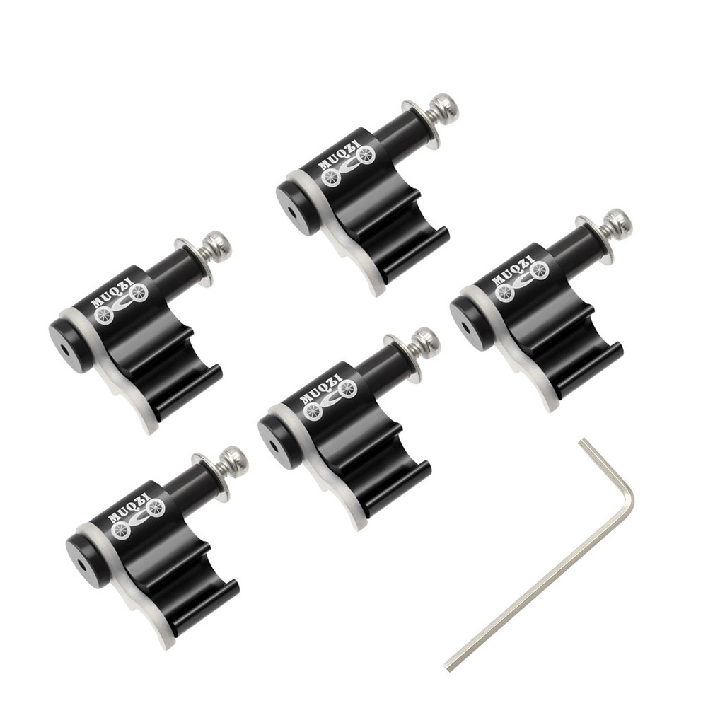 5pcs/Set Mountain Bike Cable Housing Adapter Hydraulic Brake Cable Clip Bicycle Brakes Line Guide Ho