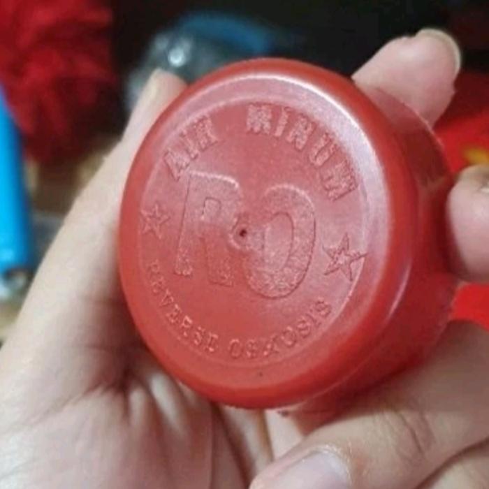 Tutup galon isi ulang RO warna warni - RO - Merah