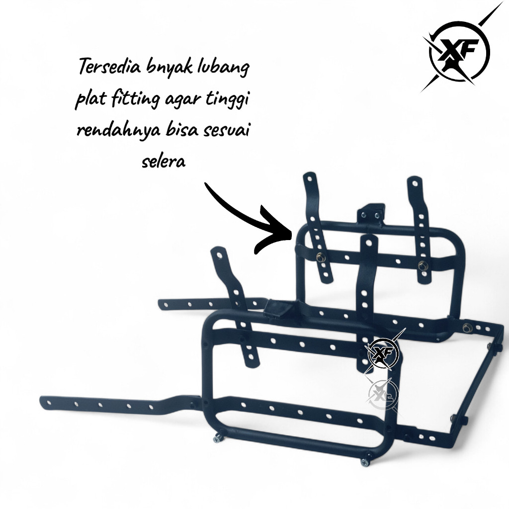 Breket Box CB150R OLD Belakang dan Samping Old Super Kokoh & Baja Kuat 2012–2015 – Special Quality