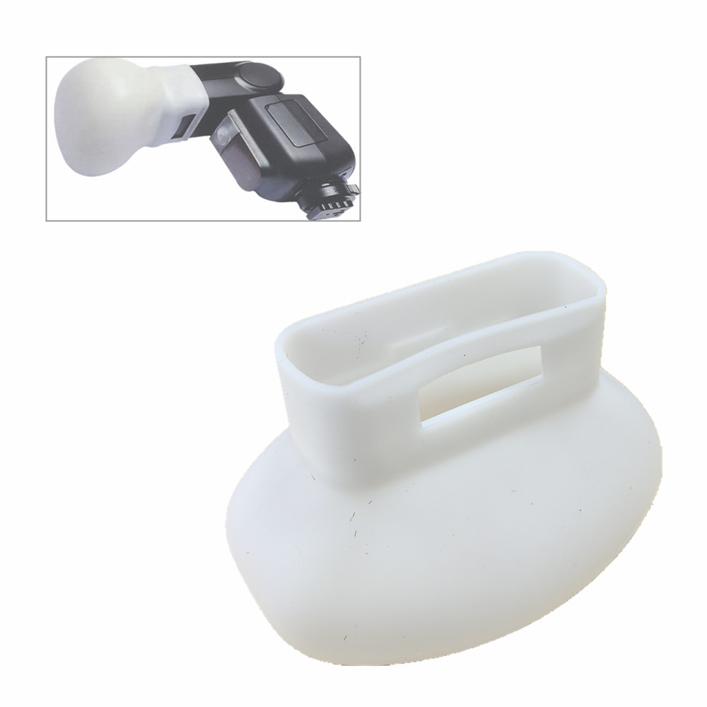 AK-R20 Soft Silicone Speedlite Flash Cap ffuser Bounce Dome for Canon Nikon Sony Olympus Fujifilm on