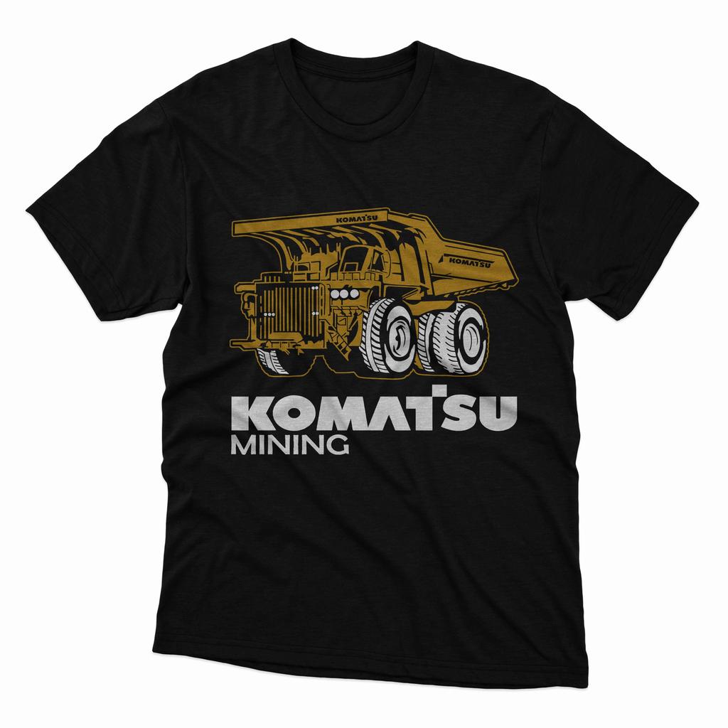 KAOS PRIA KOMATSU DUMP TRUCK TAMBANG REGULAR KATUN