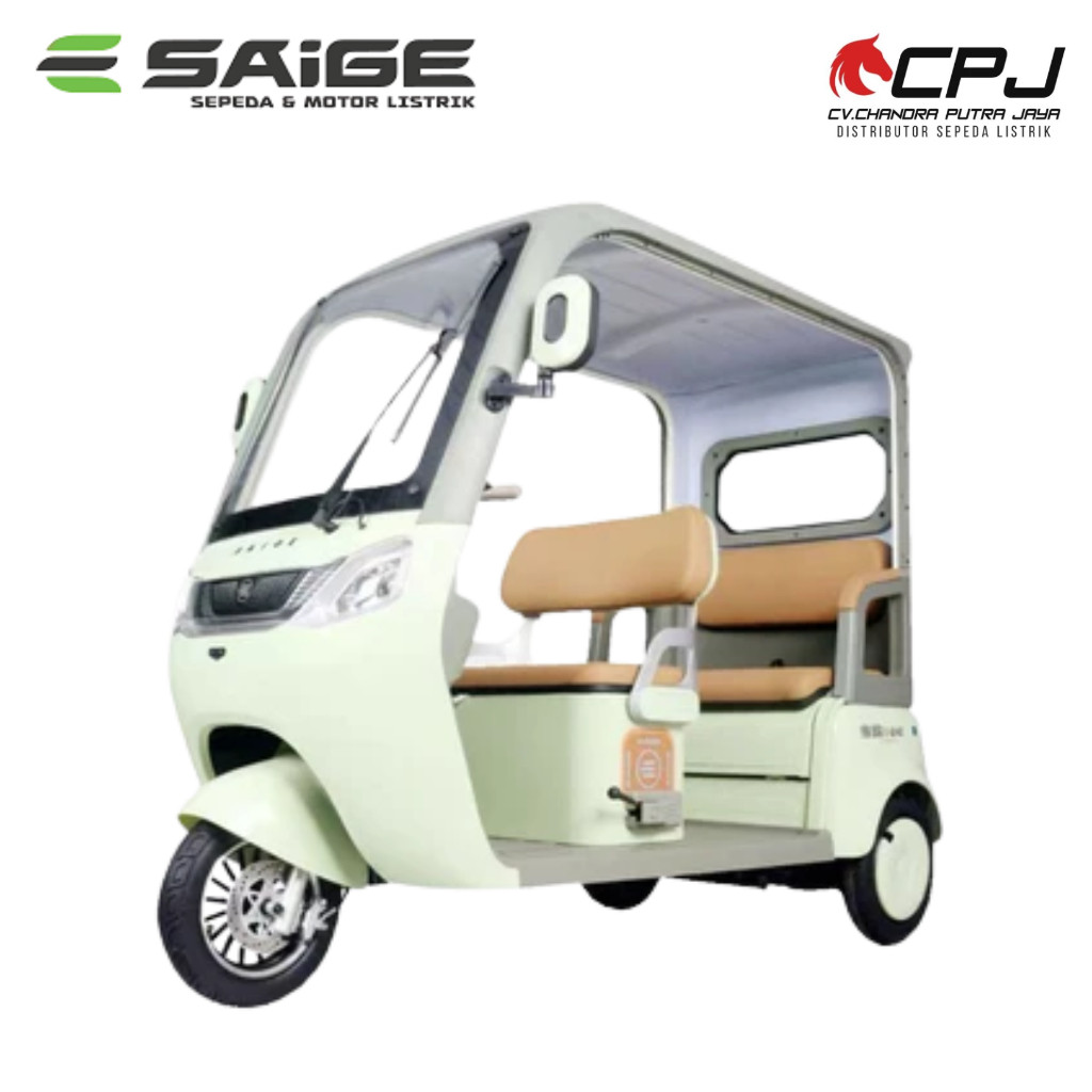 Saige Lyra Roda 3 Sepeda Listrik Roda 3 Termurah Garansi Resmi 100% Original