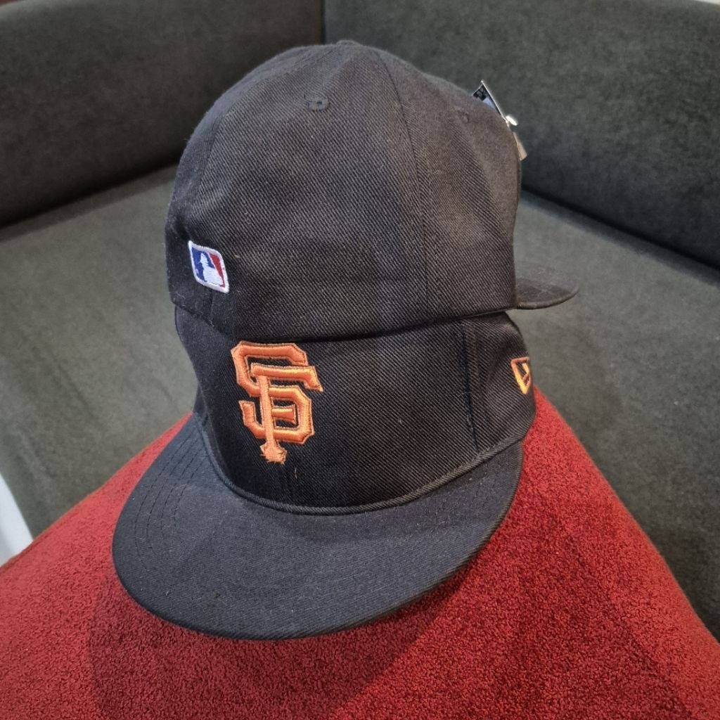 Topi distro Snapback Built UpSfSox Ne MLB NbaLakers unisex 1pc.