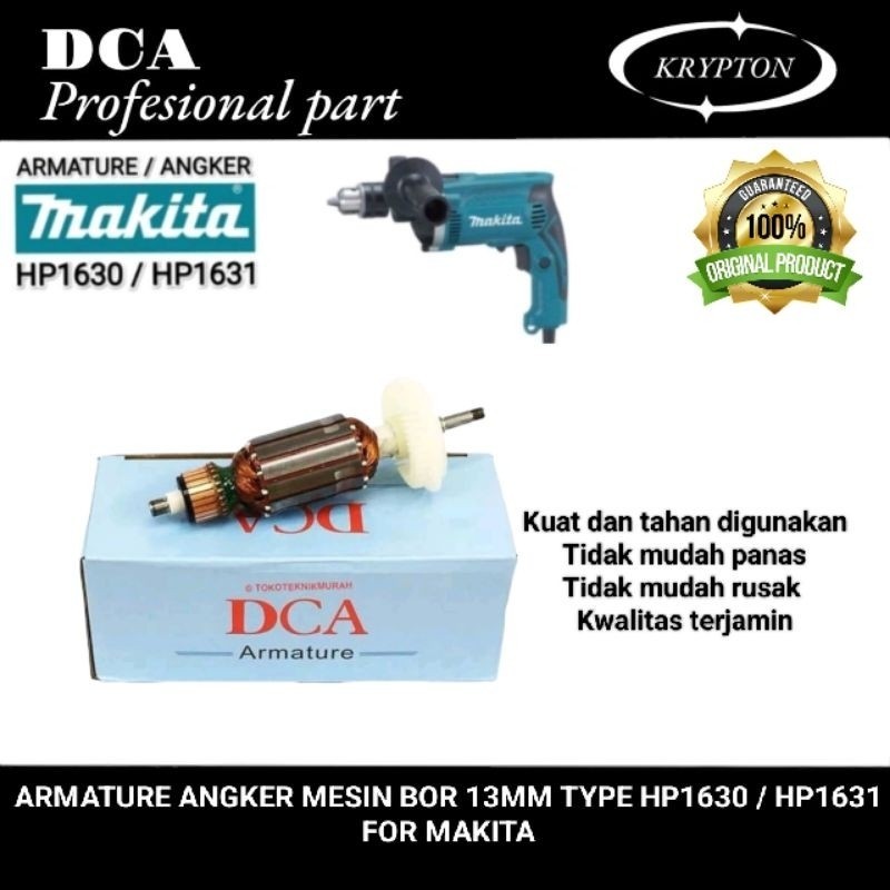 DCA armature / angker bor 13mm HP1630 / HP1631 TYPE MAKITA