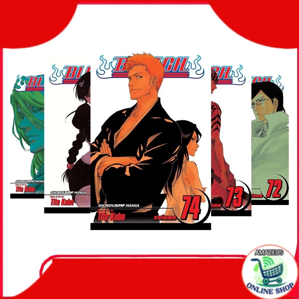 Manga Bleach, 74 Books series (English)