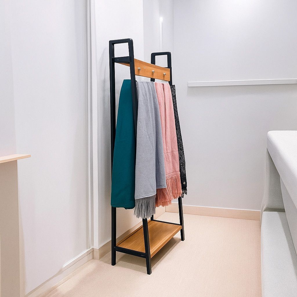 Rak mukena&sajadah model kekinian//rak sajadah aesthetic//rak handuk//cantolan sarung