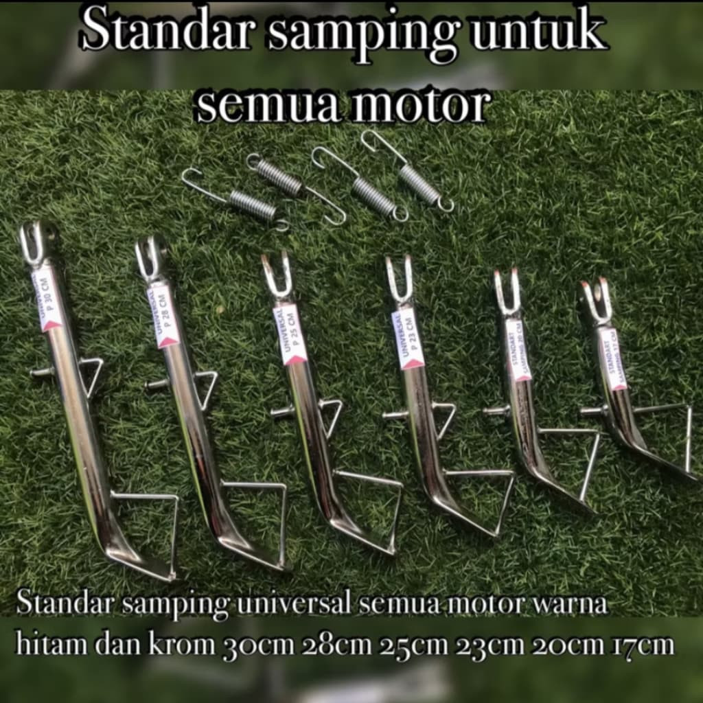 BERKAH MOTOPARTS 1 PCS JAGANG SAMPING KOMPLIT + PER 1 SET UNIVERSAL STANDAR CAGAK SAMPING ORIGINAL I