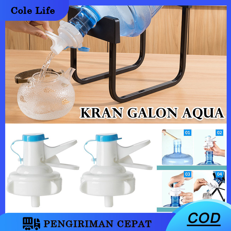 Kepala Kran Galon Tutup Dispenser Aqua Keran Galon/ Kran Galon Air Minum Aqua / Kran Tutup Galon Air