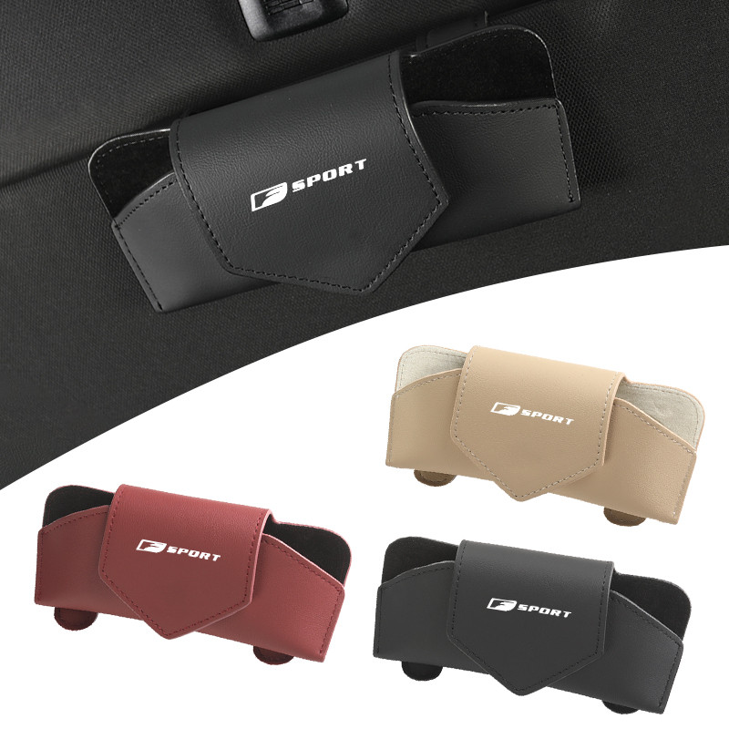 Car Sun Visor Storage Box Glasses Case Sunglasses Holder Accessories For Lexus F SPORT ES ES300 GS I