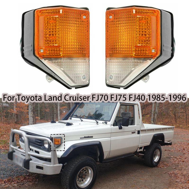 Untuk Toyota Land Cruiser FJ70 FJ75 FJ40 1985-1996 8151069225 8152069225 Lampu Sein Sudut Indikator 