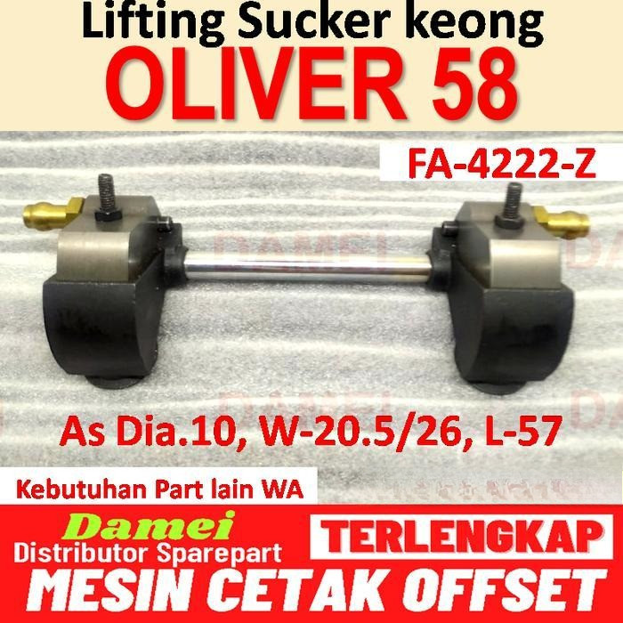 INNER SUCKER OLIVER SAKURAI PART MESIN OFFSET LIFTING SUCKER FA-4222-Z