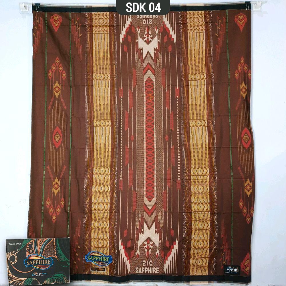 Sarung Sapphire SDK Songket Dobby Kembang
