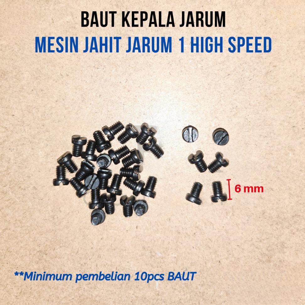 JAGO JAHIT  Baut Jarum Baut Tiang Jarum Mesin Jahit Jarum 1 High Speed industri Juki Typical Zoje Si