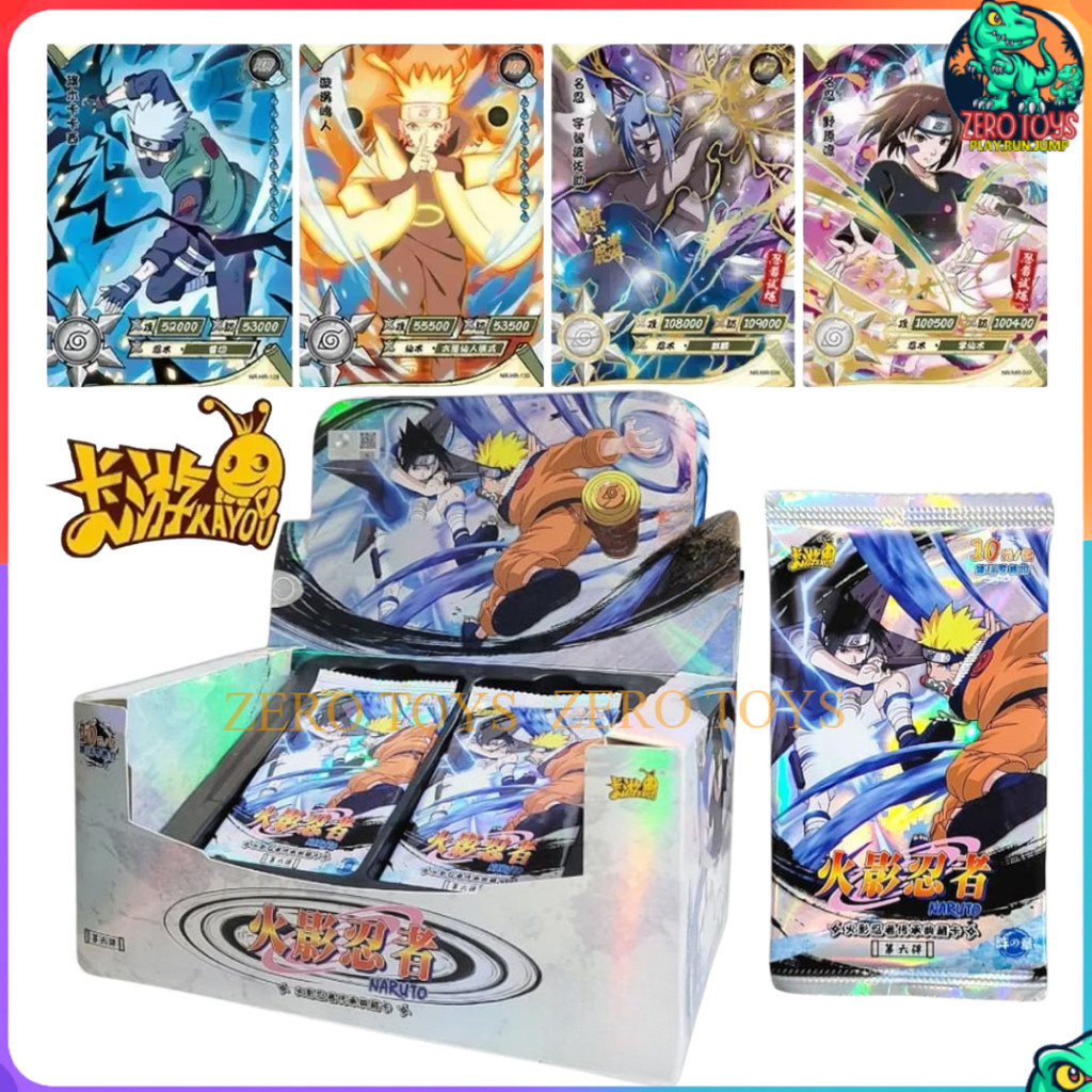 Kartu Naruto Kayou Original Booster Box TCG Trading Card