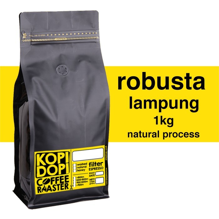 new - Biji Kopi Bubuk Robusta Lampung 1kg 1 Kg Kilo