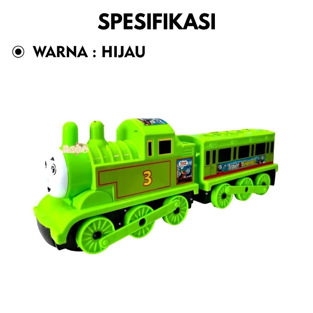 RDS,,,,Mainan Anak Kereta Thomas Bisa Berjalan dan Bergerak Sendiri (BP16)